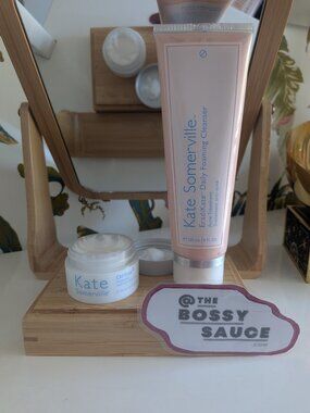 Kate Somerville EradiKate Sulfur Daily Foaming Cleanser 4oz + Deluxe Moisturizer